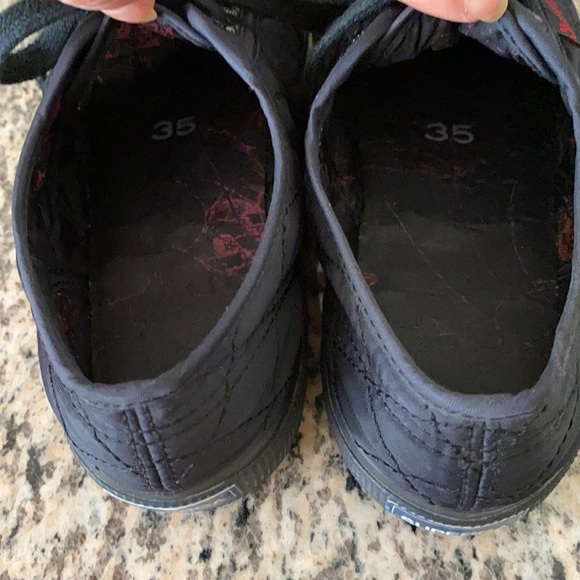 Superga Quilted Lace Black size 35 5.5 - Picture 5 of 7